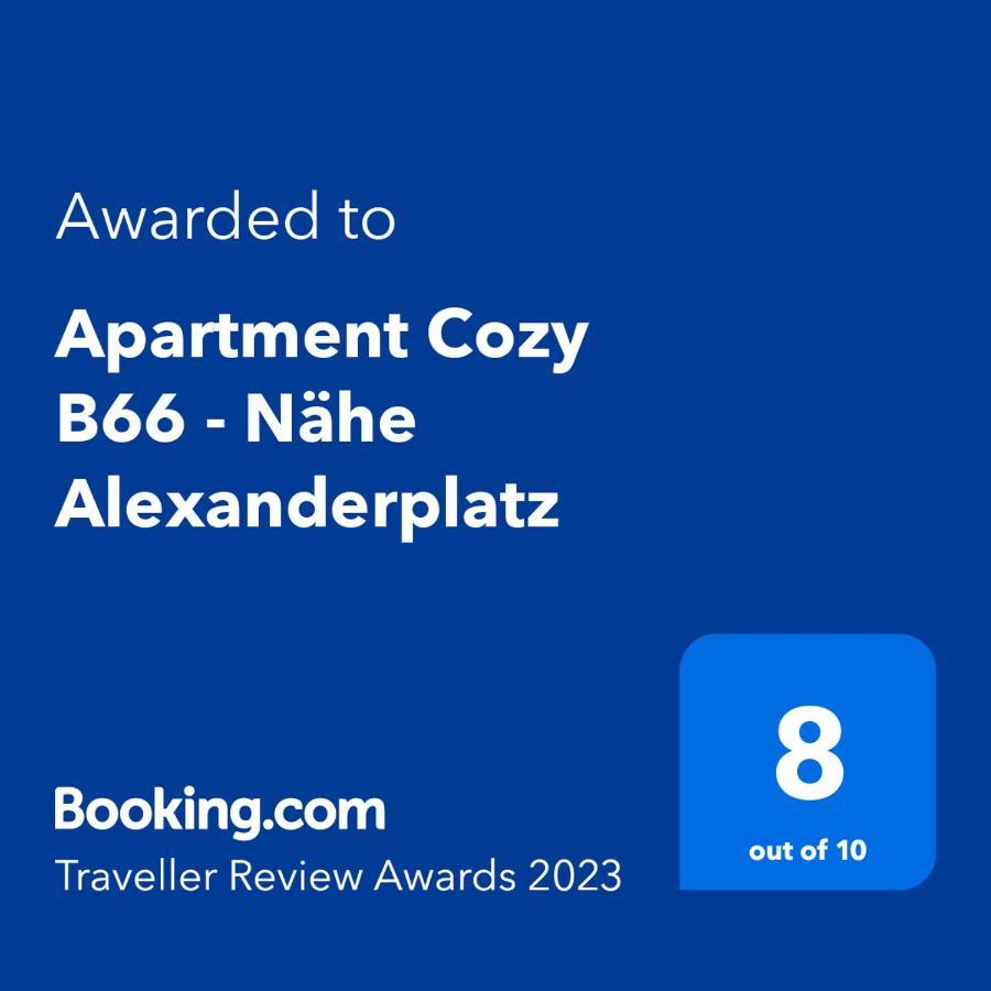 Apartment Cozy B66 - Naehe Alexanderplatz Berlin Exterior photo